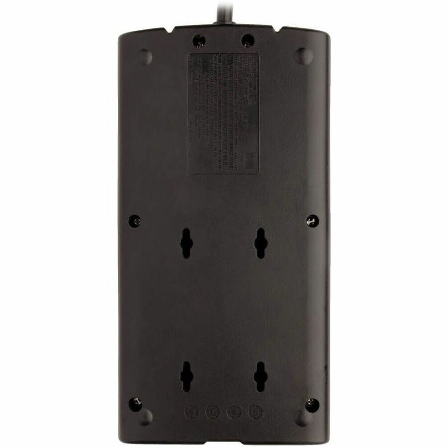 Protect It! 8-Outlet Surge Protector, 8 ft. Cord, 1440 Joules, Black Housing