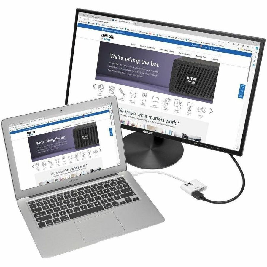P137-06N-HV-V2W Mini DisplayPort/VGA/HDMI Audio/Video Cable