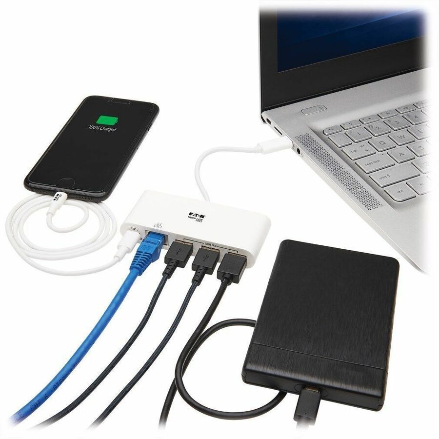 U460-003-3AG-C USB 3.1 Gen 1 USB-C Portable Hub/Adapter