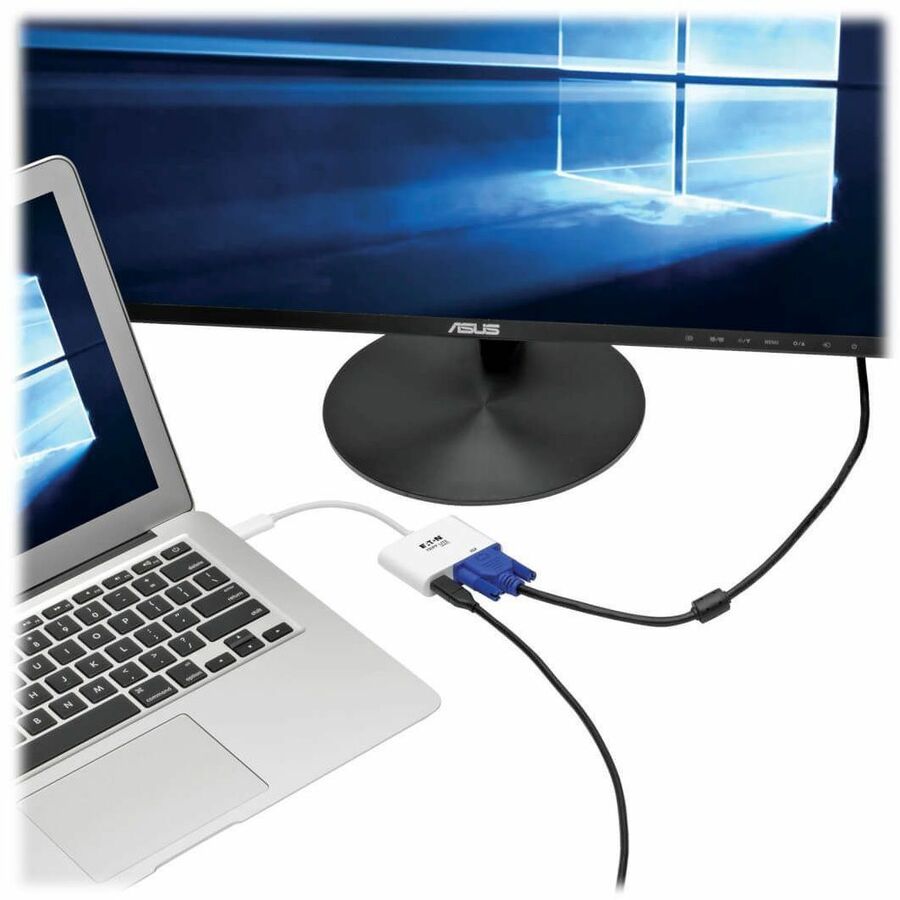 U444-06N-V-C USB 3.1 Gen 1 USB-C to VGA Adapter