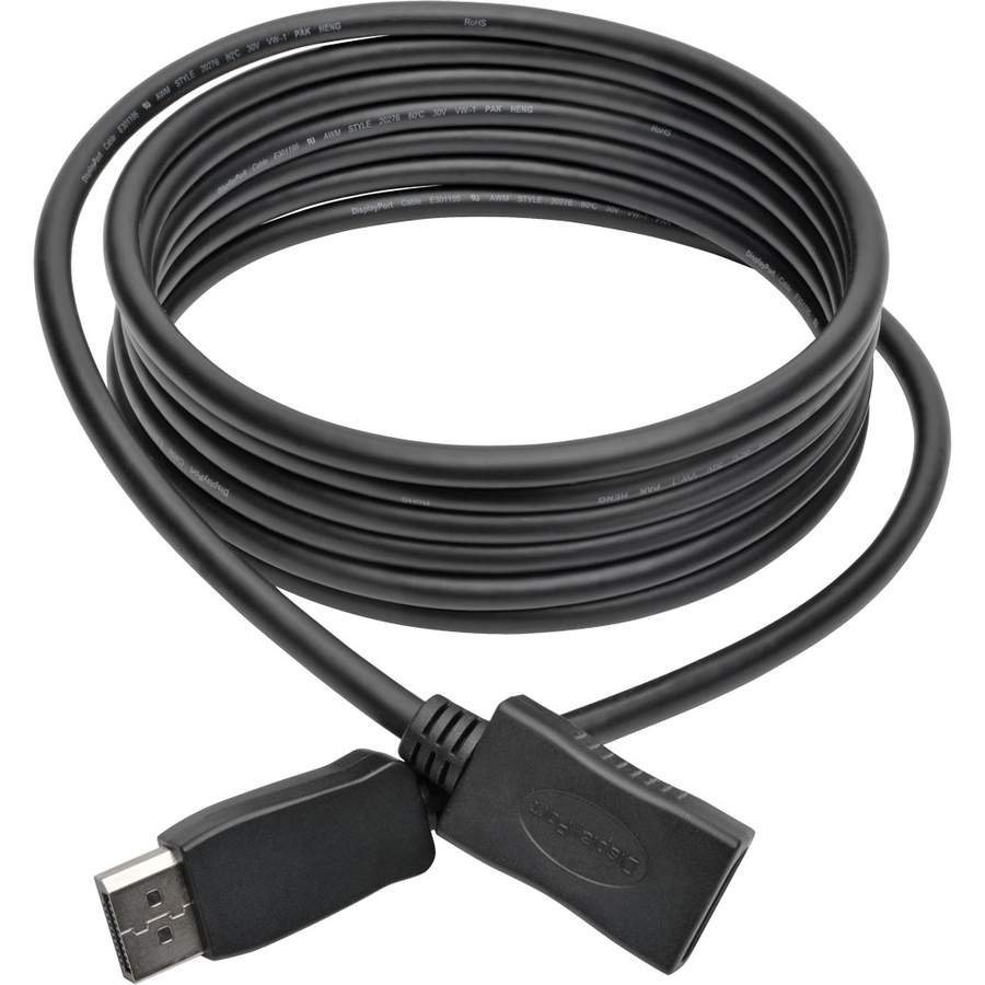 P579-010 DisplayPort Extension Cable with Latch (M/F), 10 ft