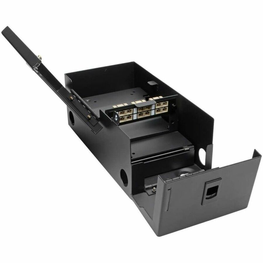 Wall-Mount Fiber Optic Distribution Enclosure, 2-Panel Capacity