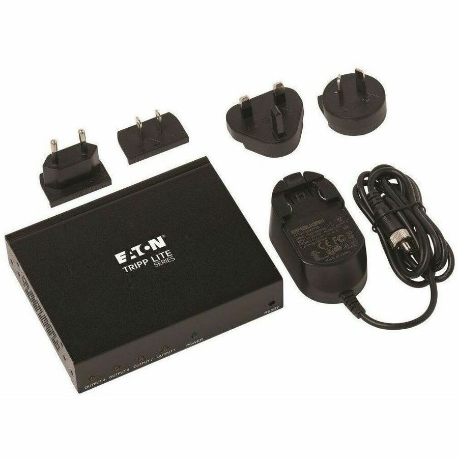B118-004-HDR 4-Port HDMI 2.0 Splitter with Multi-Resolution Support