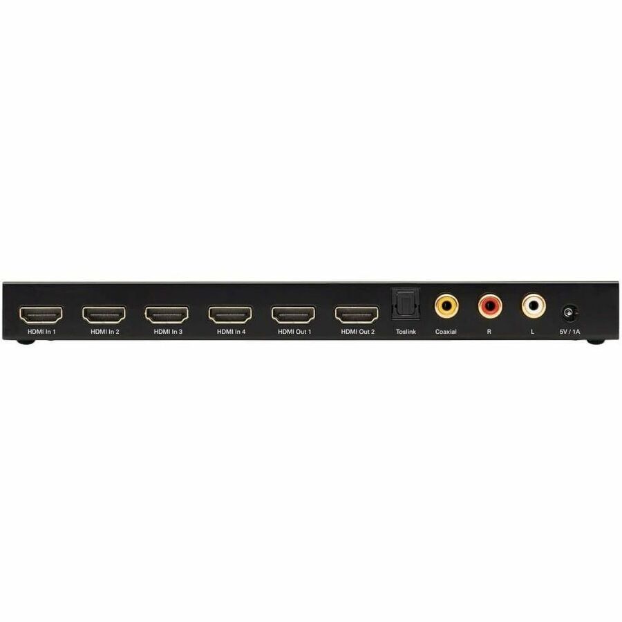 B118-2X4-4K-A 2x4 HDMI Matrix Switch/Splitter