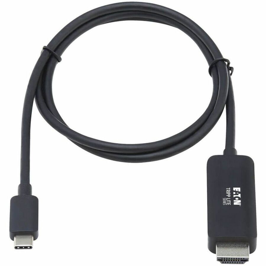U444-003-HBE USB-C to HDMI Cable Adapter, M/M, Black, 3 ft.