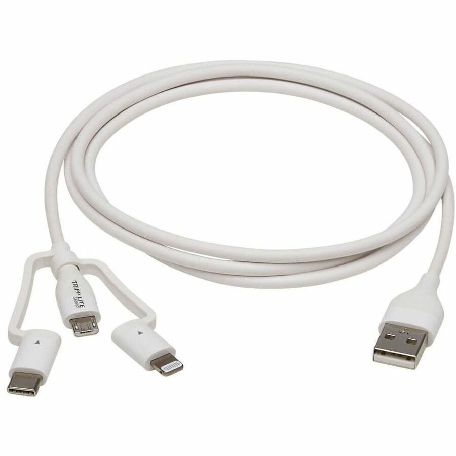 Safe-IT M101AB-004-LMCW Lightning/Micro-USB/USB/USB-C Data Transfer Cable