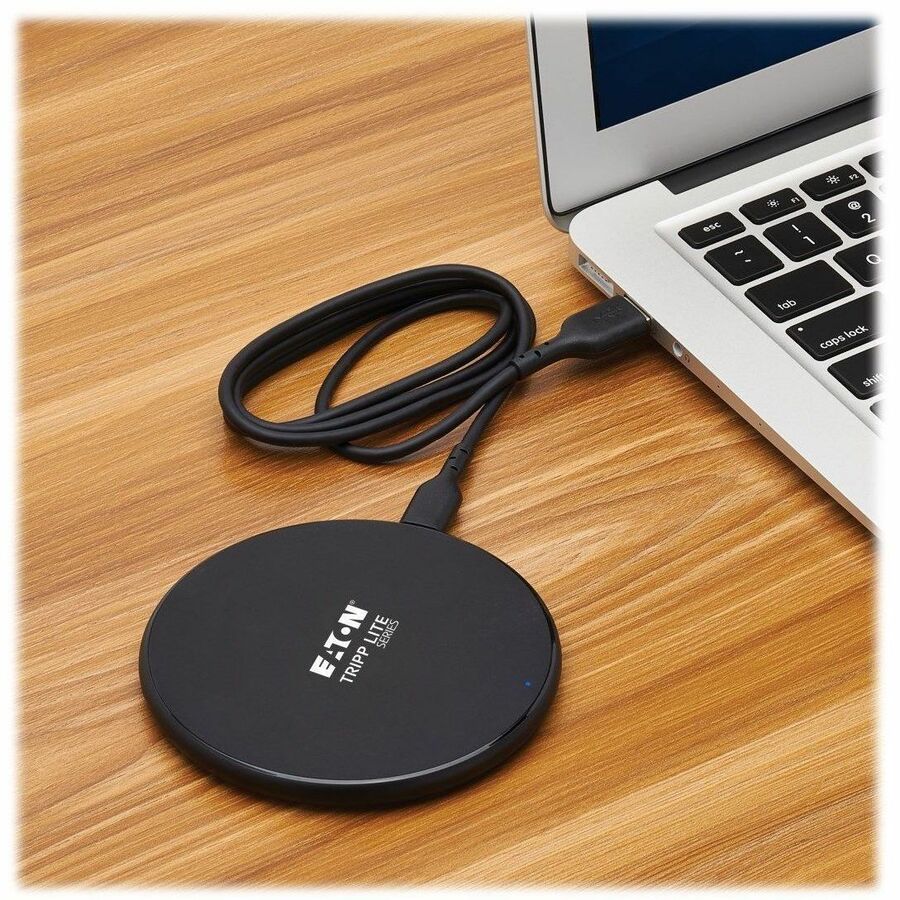 15W Smartphone Wireless Fast Charging Pad, Black