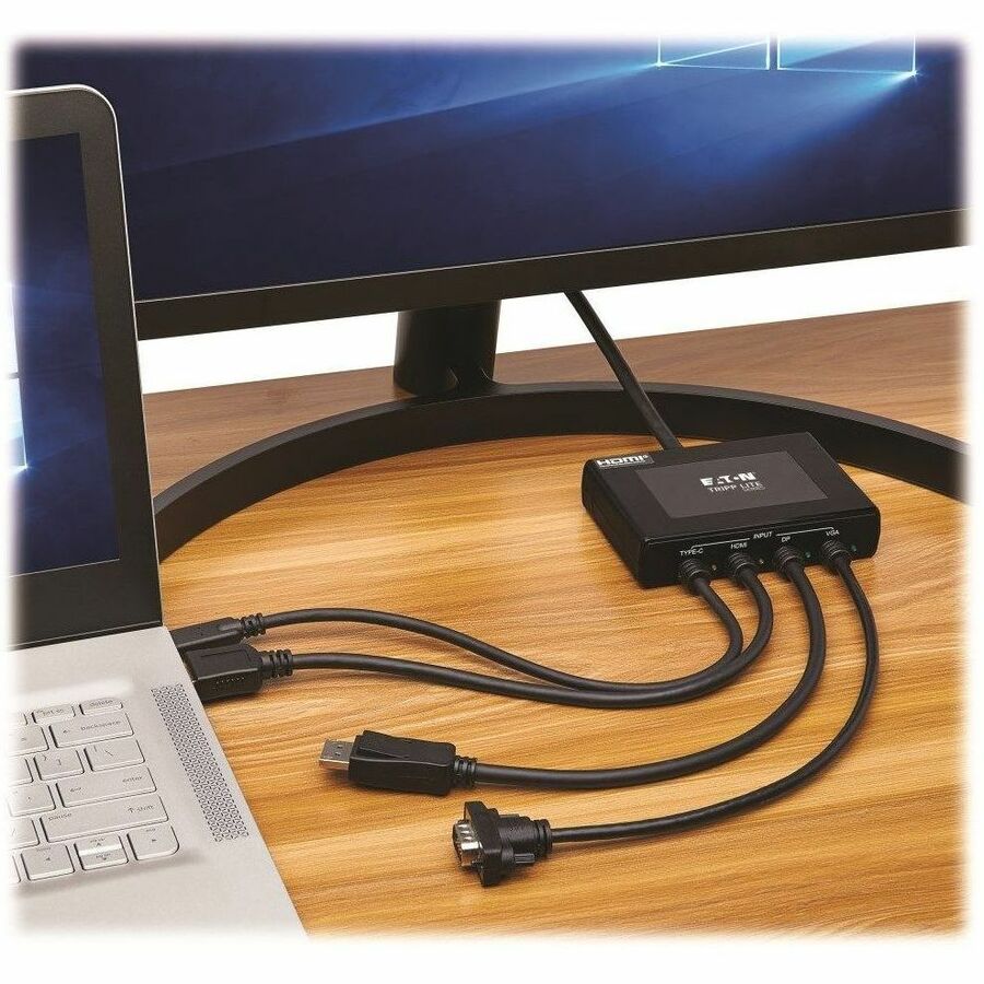 B321-4X1-HDVC 4-Port Multi-Format Presentation Adapter