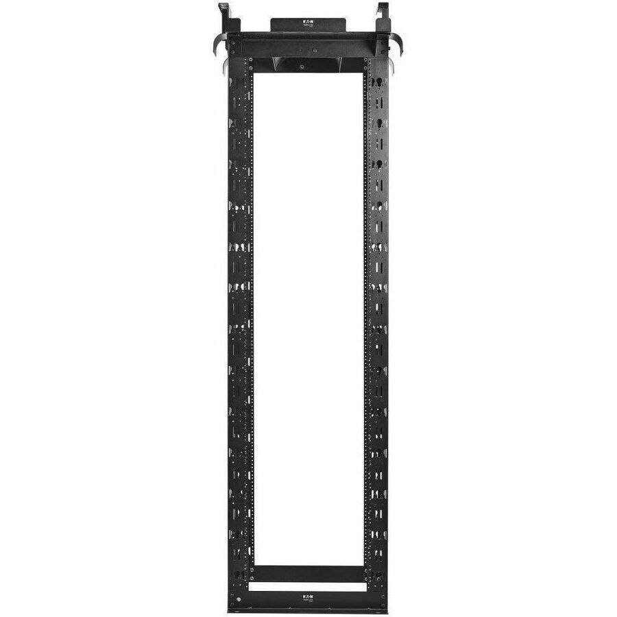 SmartRack 45U Heavy-Duty 2-Post Open Frame Rack, 24-Inch Deep
