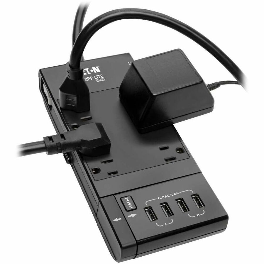 Safe-IT TLP68UBAM 10-Outlets Surge Suppressor/Protector