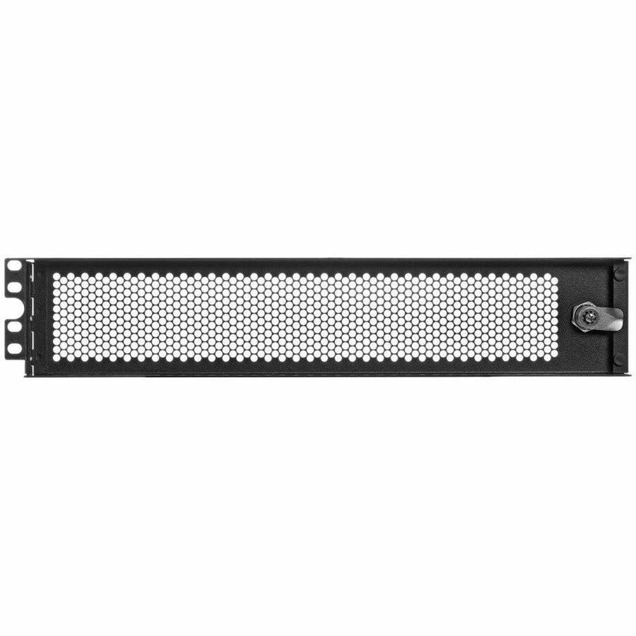 Hinged Standoff Security Cage for Rack Equipment, 2U, Front
