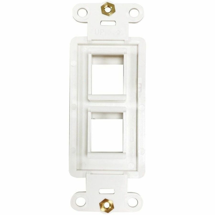 N042DAB-002V-IV 2-Port Antibacterial Wall-Mount Insert, Ivory