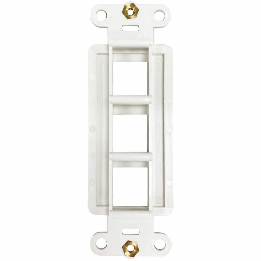 N042DAB-003V-IV 3-Port Antibacterial Wall-Mount Insert, Ivory