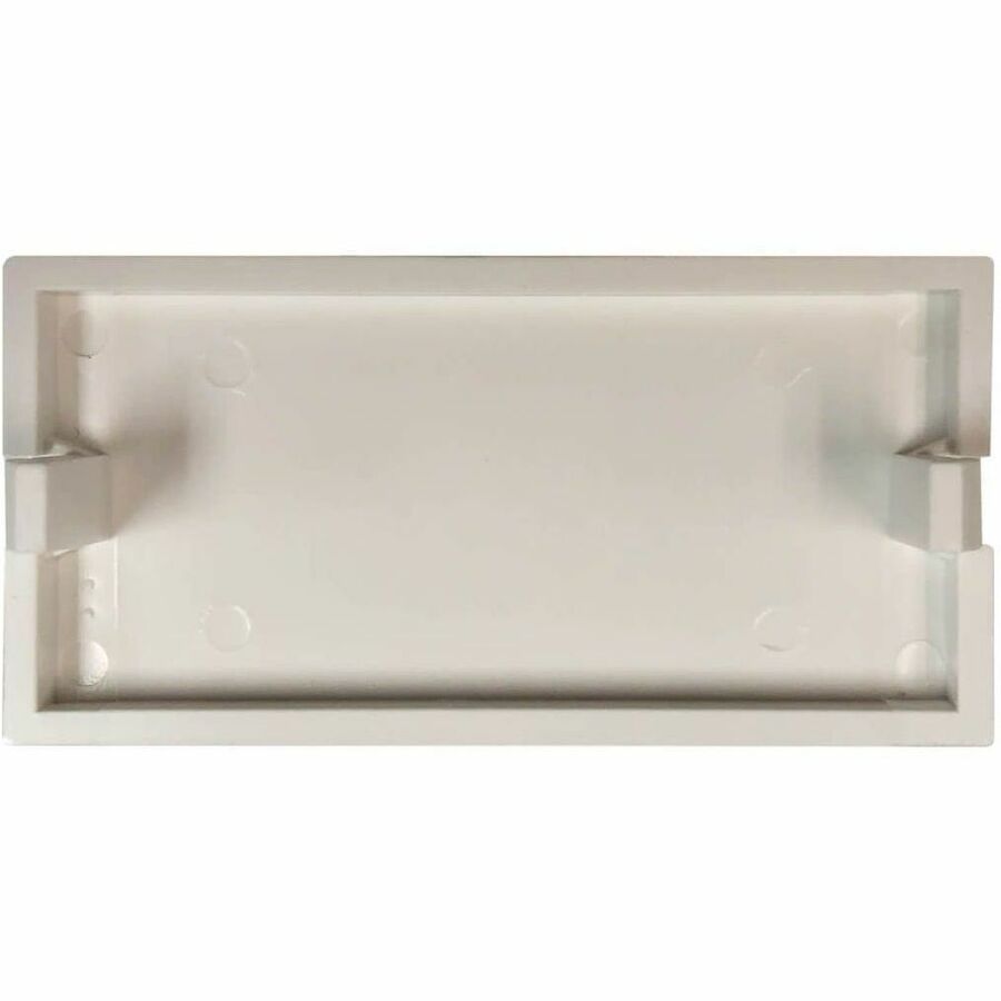 Blank Snap-In Insert, UK Style, 25 x 50 mm, White