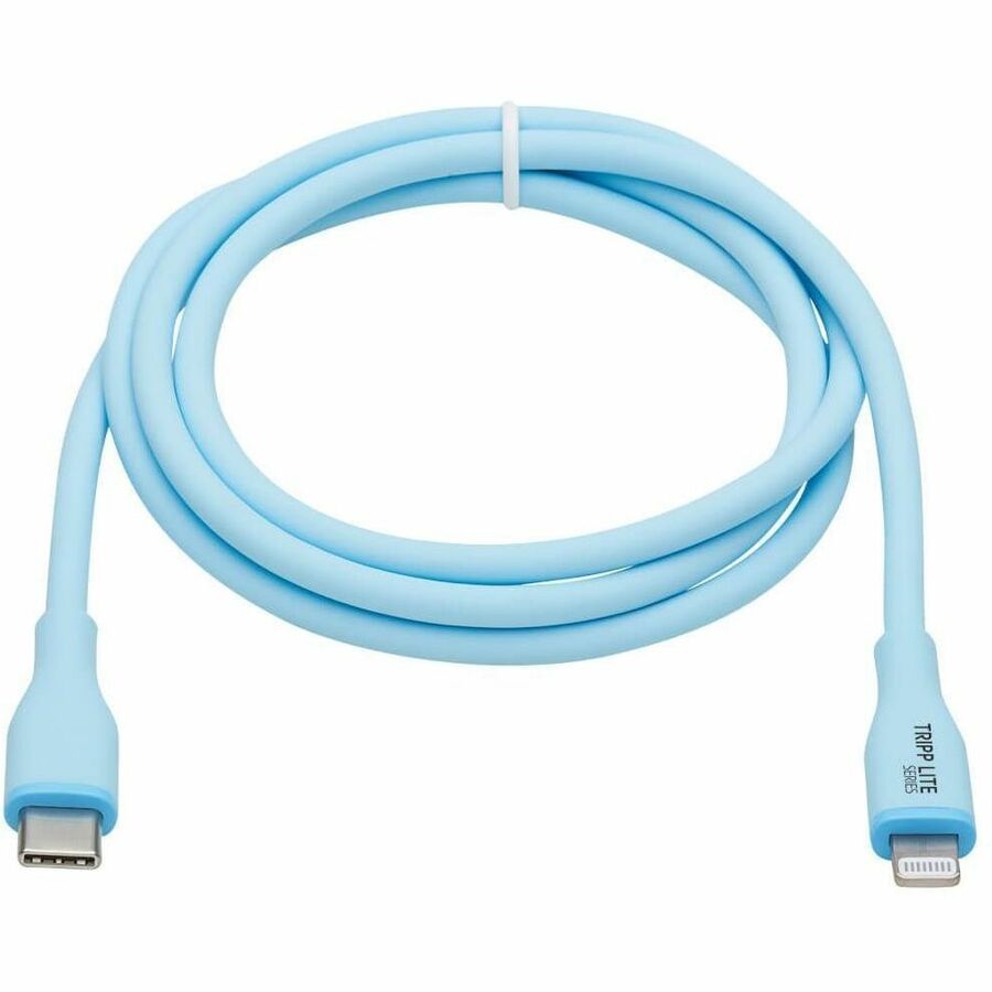 Safe-IT M102AB-003-S-LB  Lightning/USB-C Data Transfer Cable