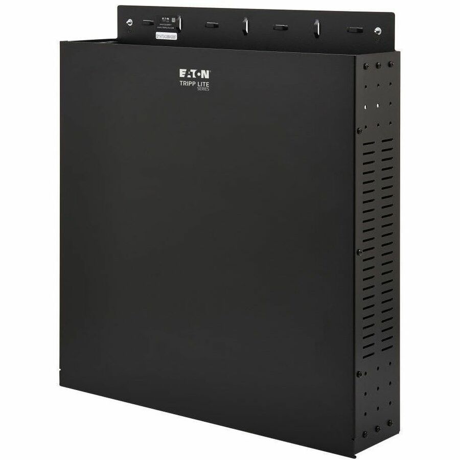 SRWO2UBRKT 2U Low-Profile Vertical-Mount Vented Wall- Mount Mini Rack Enclosure