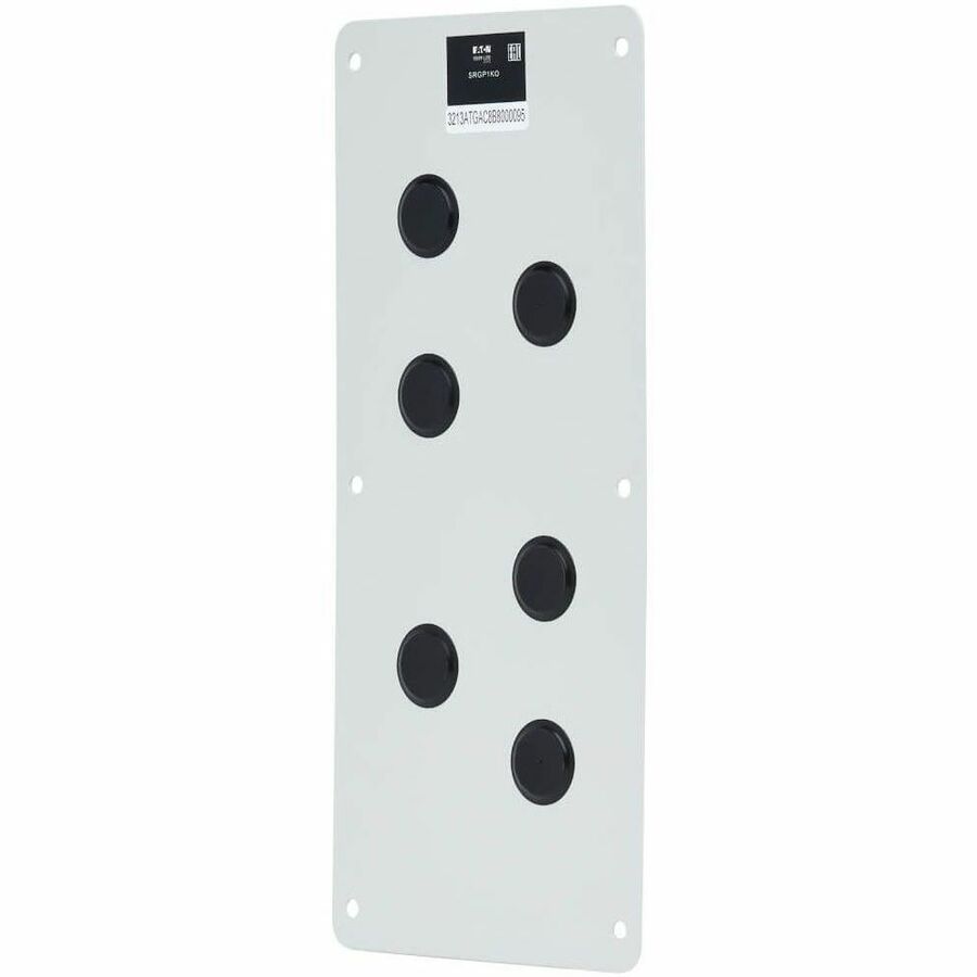 SmartRack Cable Gland Plate for NEMA-Rated Enclosure Cabinets, 6 Ports (0.5 in.)