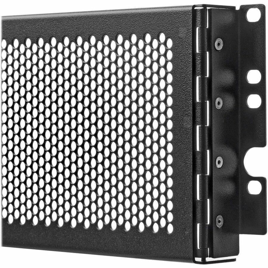 Hinged Standoff Security Cage for Rack Equipment, 3U, Front