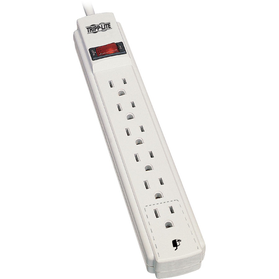 Power It! Power Strip with 6 Outlets and 15-ft. Cord