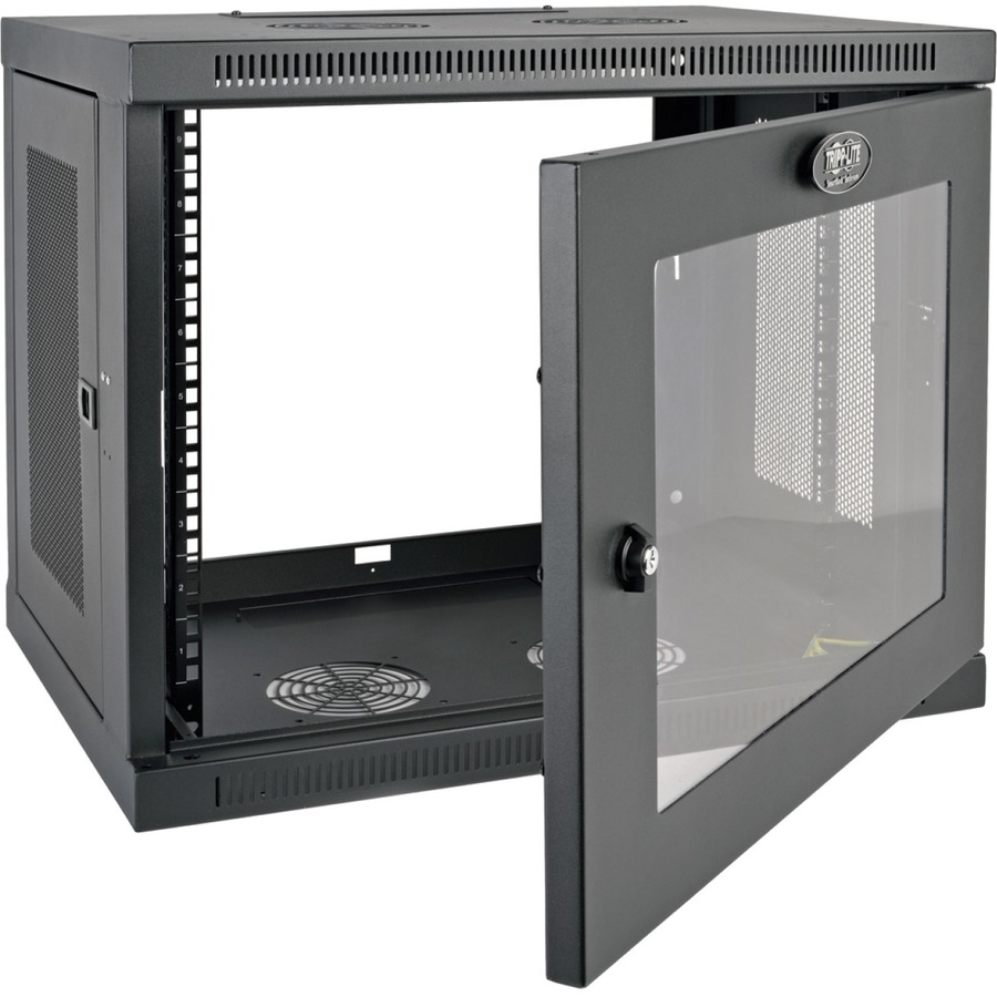 SRW9UG SmartRack 9U Wall-Mount Standard-Depth Rack Enclosure Cabinet