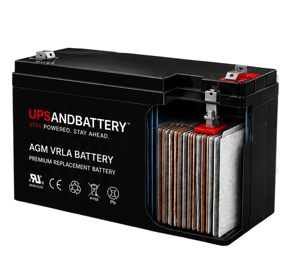 UPSANDBATTERY AGM VRLA Premium Replacement Battery