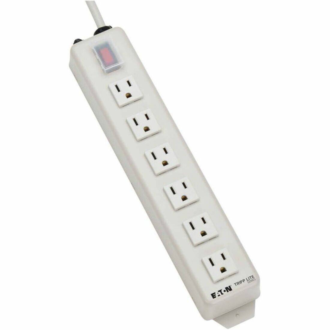 Power It! 6 Outlets Power Strip with Metal Housing