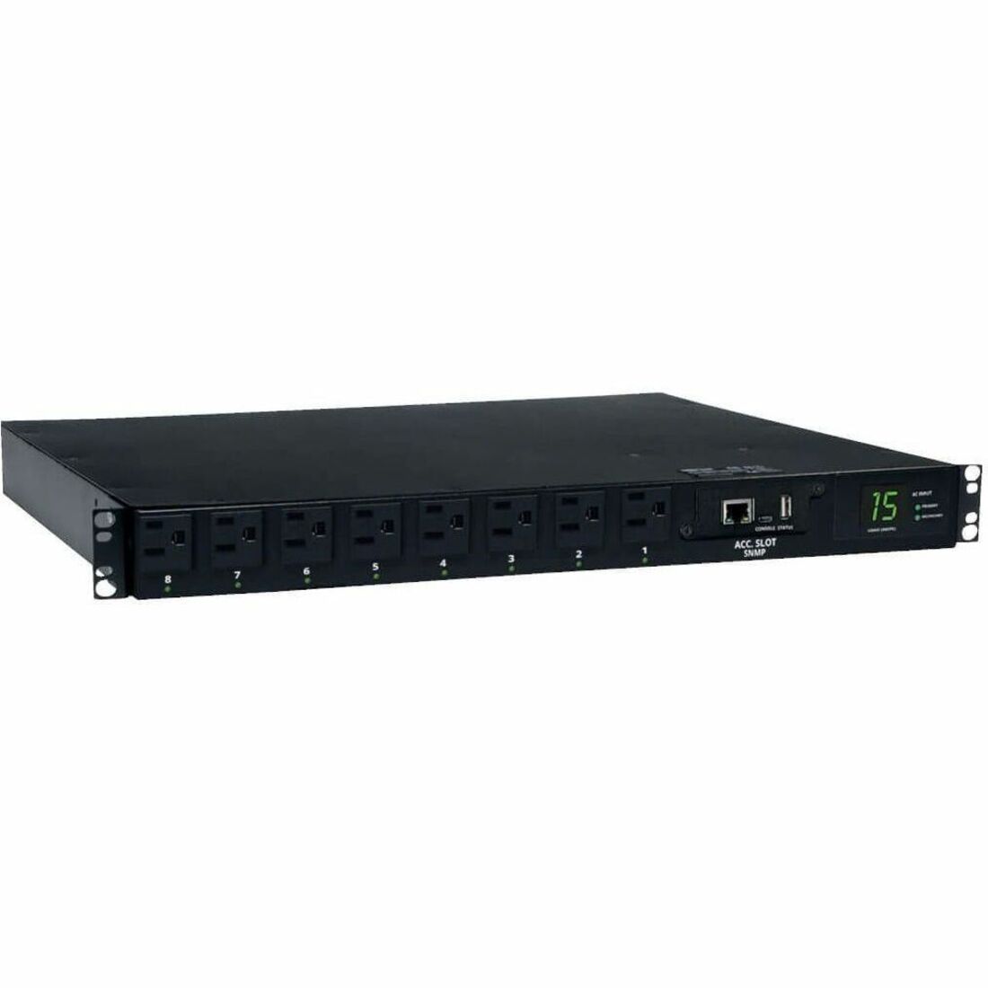 PDUMH15ATNET PDU Switched ATS 120V 15A 8 Outlet