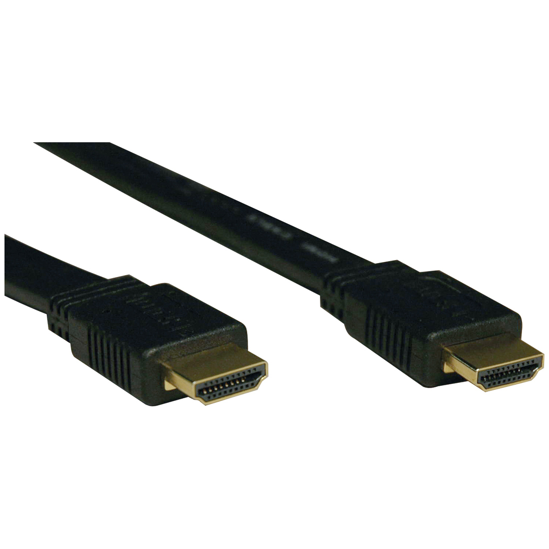 Flat HDMI to HDMI Gold Digital Video Cable
