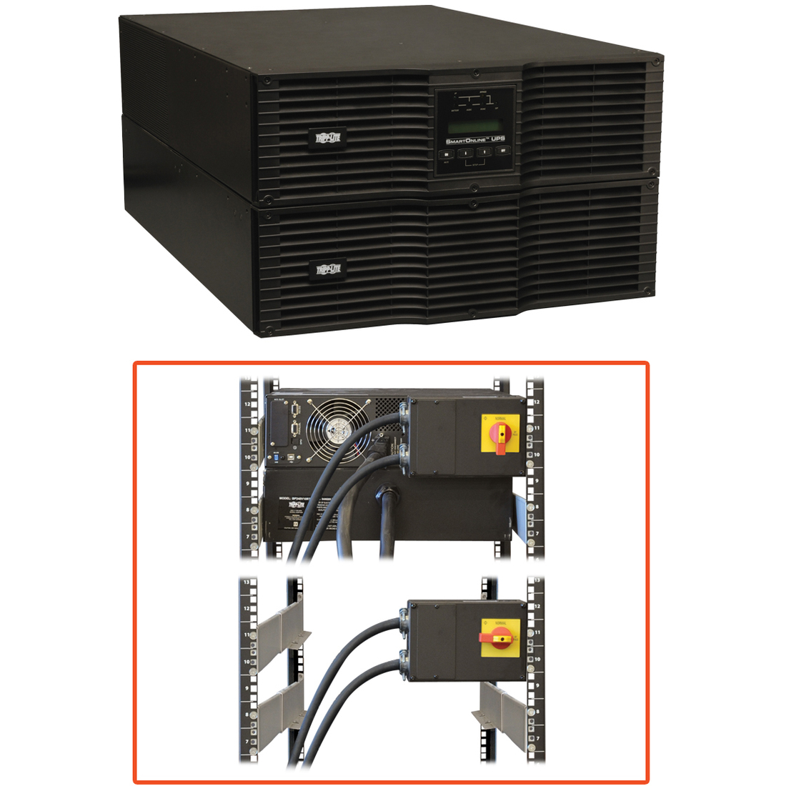 SmartOnline SU8000RT3UHW 8000VA Tower/Rack-mountable UPS