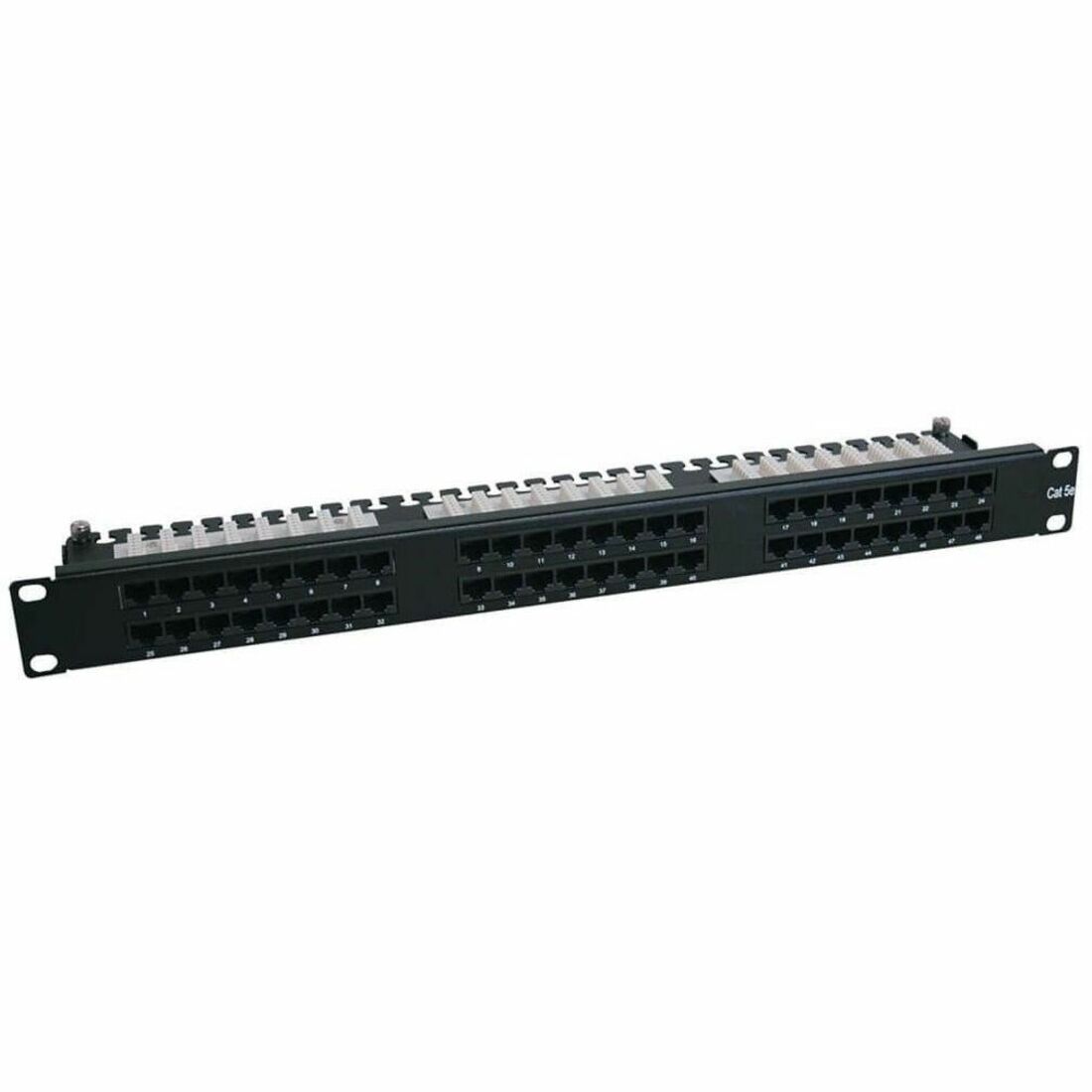 N252-048-1U 48-Port CAT6 Network Patch Panel