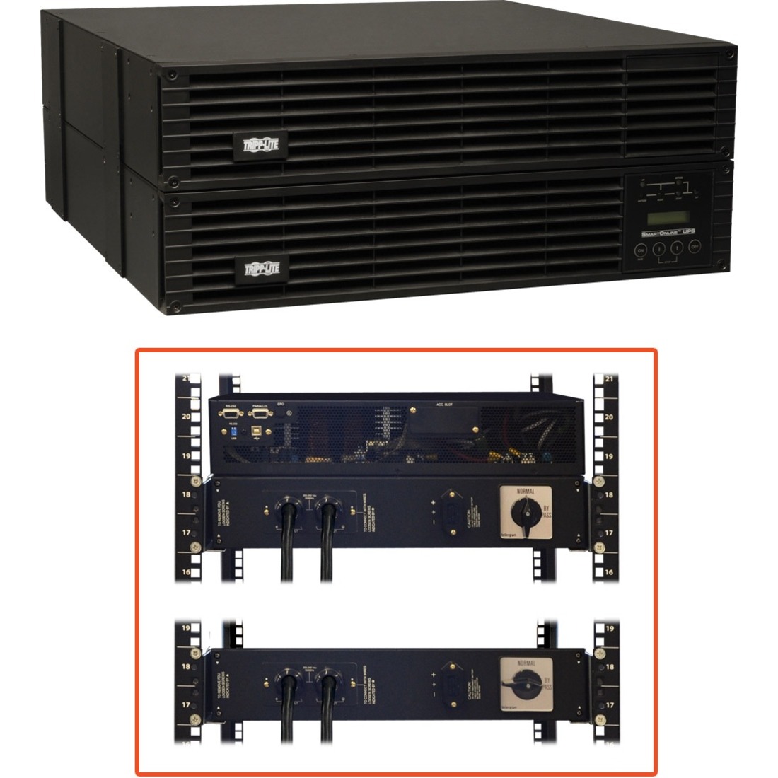 SmartOnline EZ SU6000RT4UHVHW 6000 VA Tower/Rack Mountable UPS