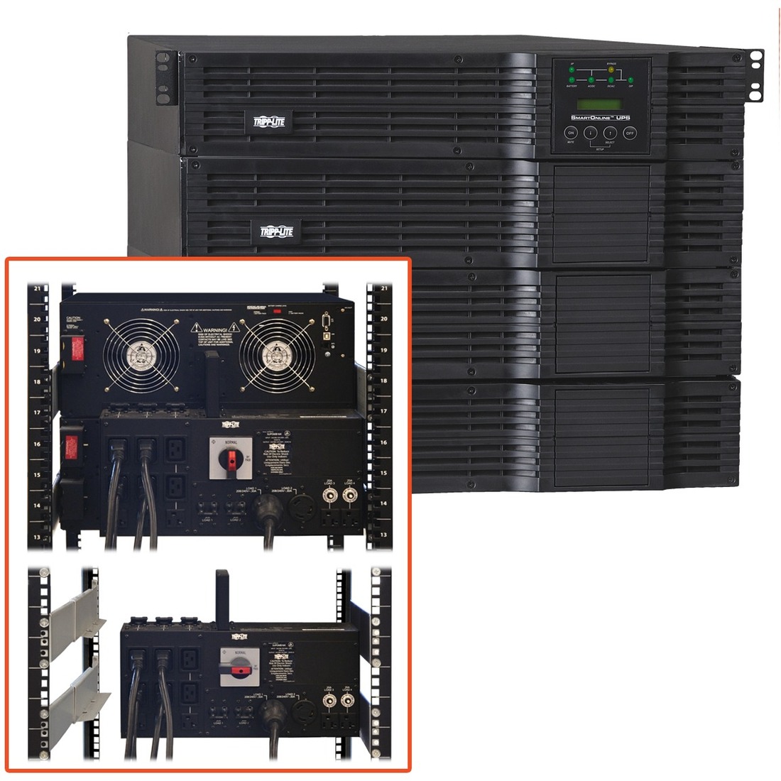 SmartOnline SU12000RT4U 12000VA Tower/Rack Mountable UPS
