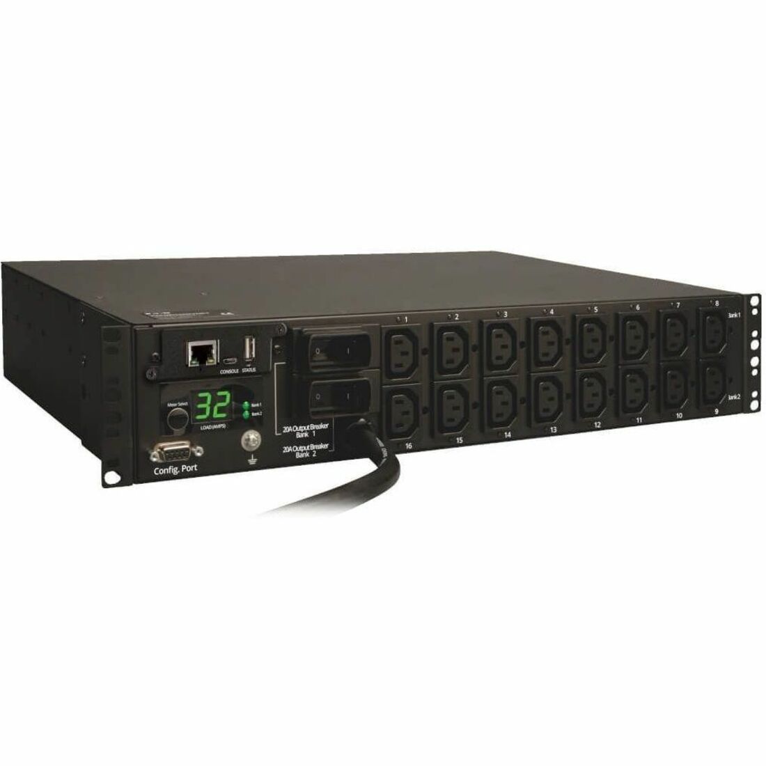 Switched PDUMH32HVNET 16-Outlets 7.4kW PDU