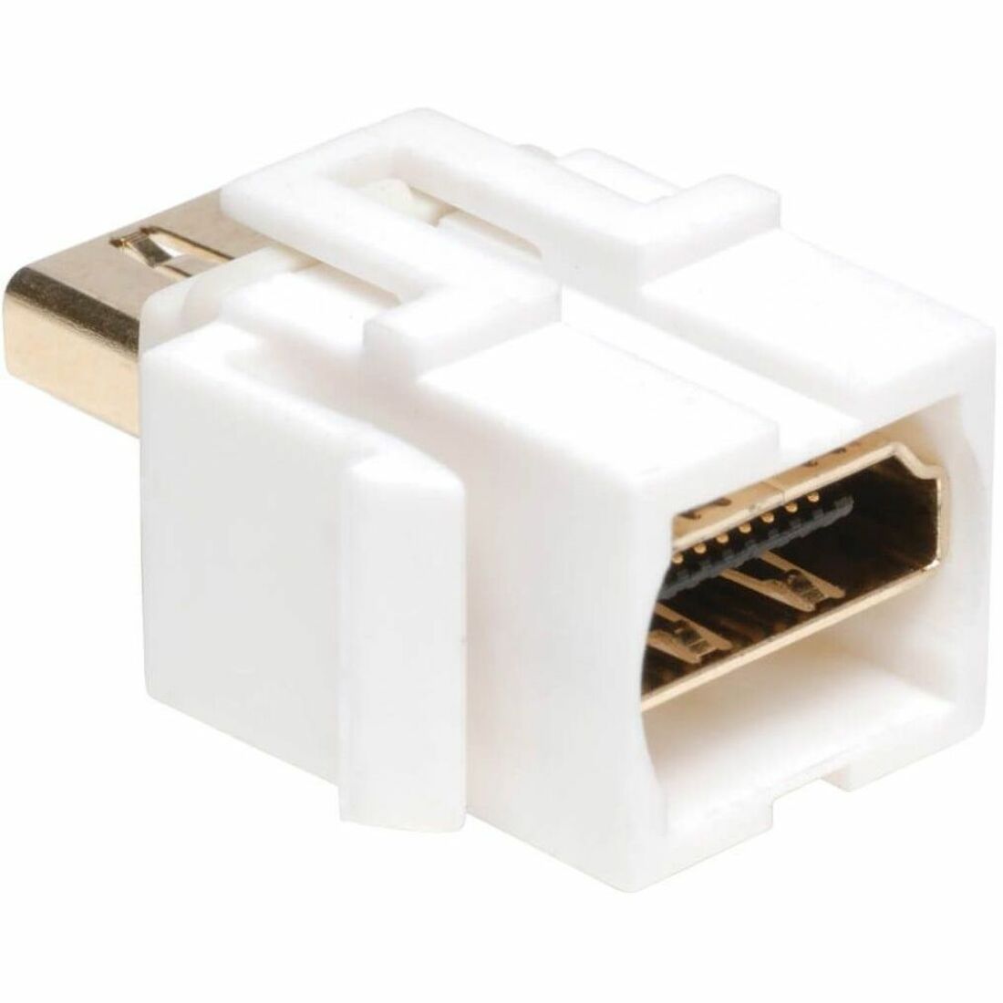 HDMI Keystone Snap-in Wallplate Coupler, HDMI F/F