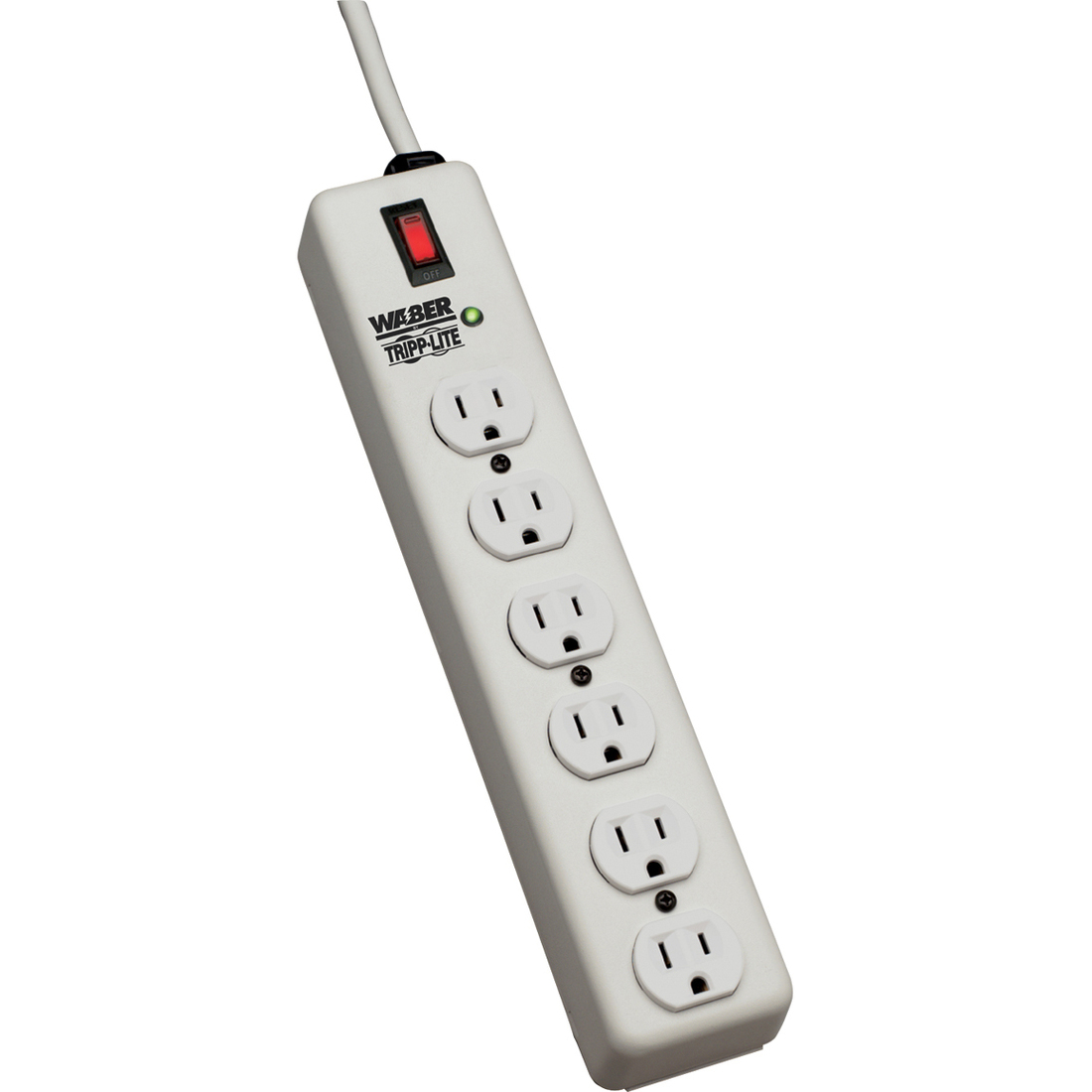 Waber DG115-SI 6-Outlet Surge Suppressor