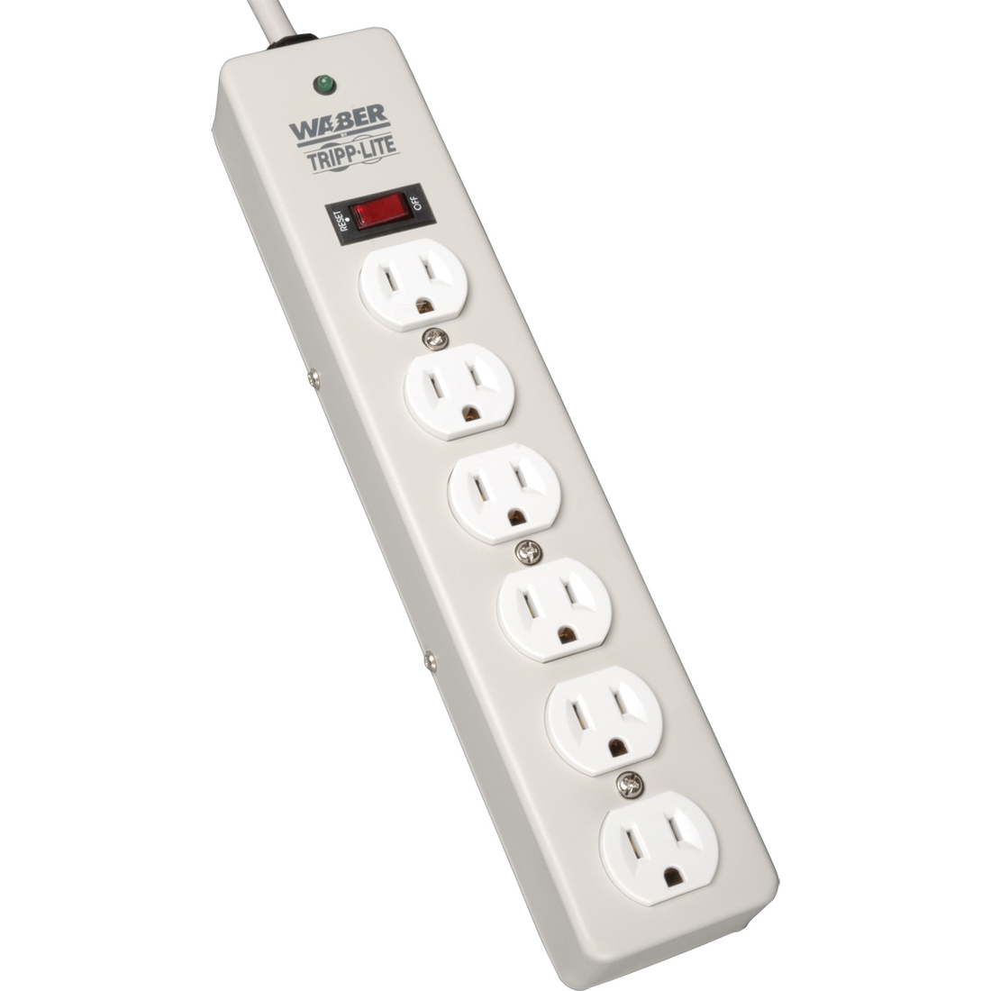 Waber DG206 6-Outlet Surge Suppressor