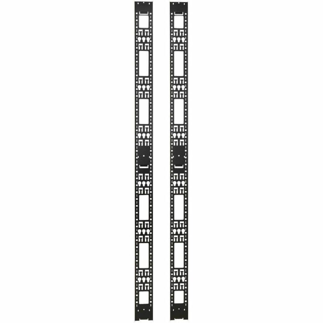48U Vertical Cable Management Bars