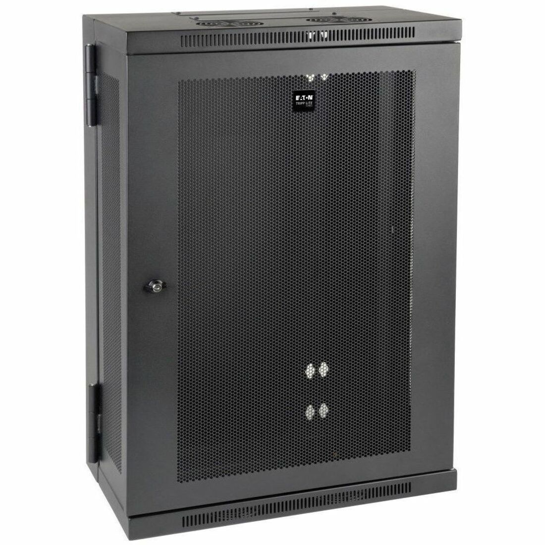 SmartRack Slim 18U Swinging Wall-Mount Rack Enclosure Cabinet