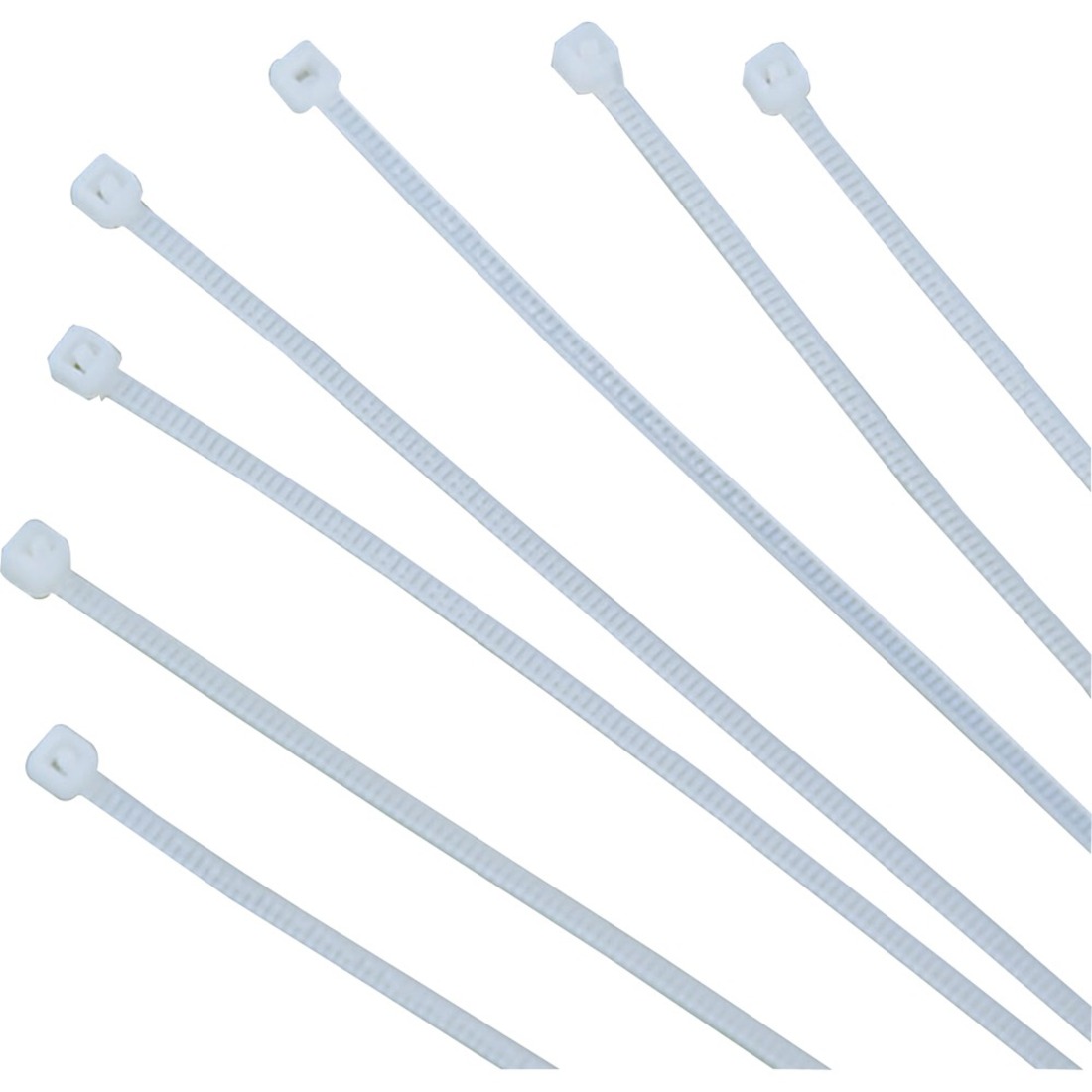 100pcs, 7.5" Nylon Cable Ties