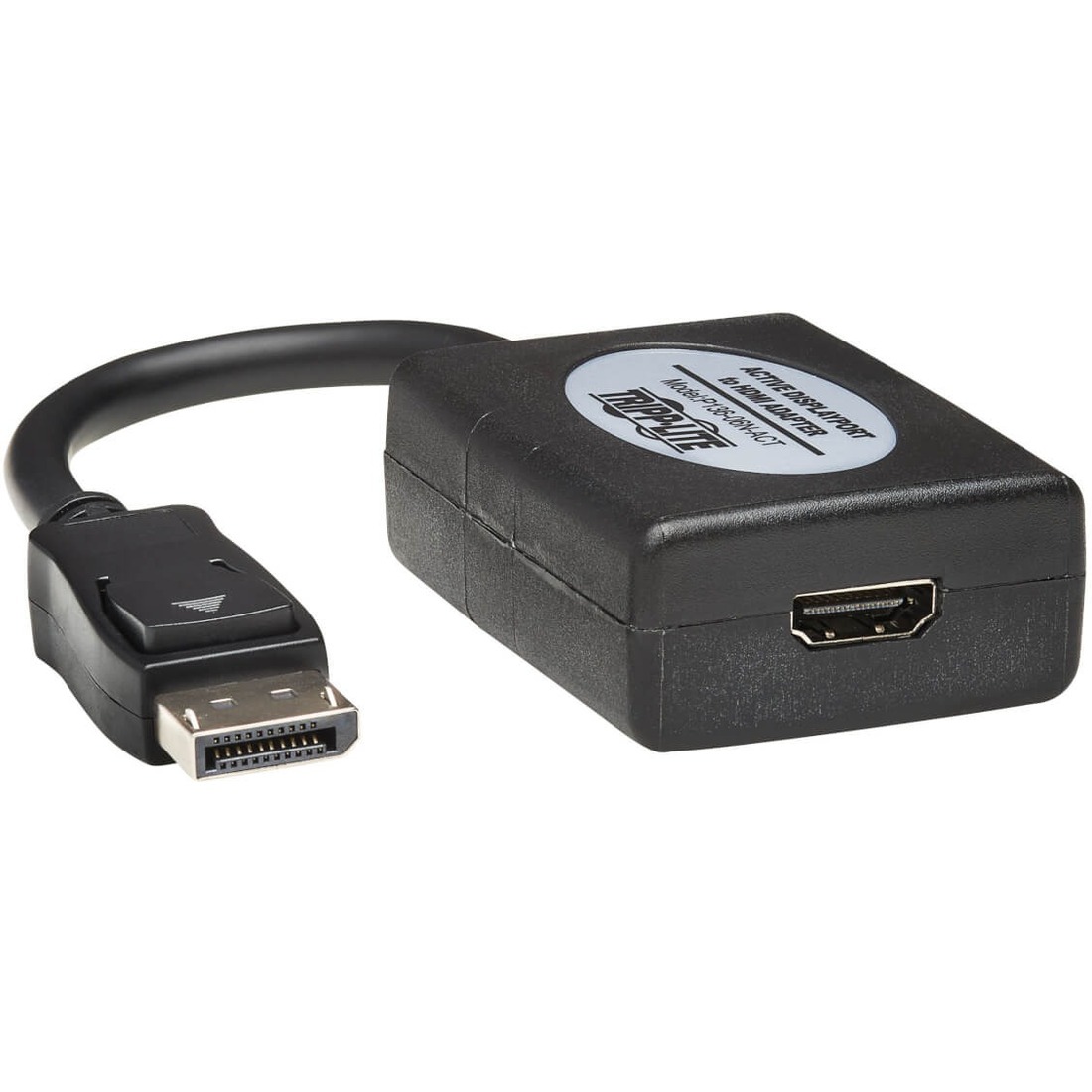 DisplayPort to HDMI Active Converter, 1920x1200/1080P (M/F) 6-in.