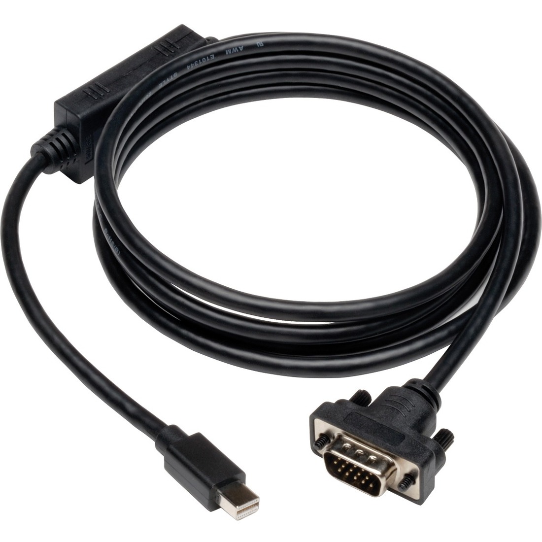 P586-006-VGA-V2 Mini DisplayPort 1.2 to VGA Active Adapter Cable, 6 ft