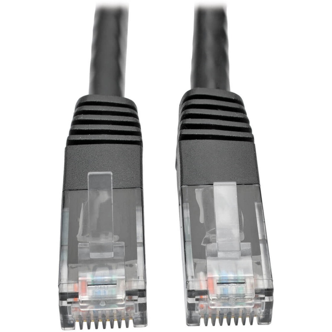 Cat6 Gigabit Molded Patch Cable (RJ45 M/M), Black, 3 ft