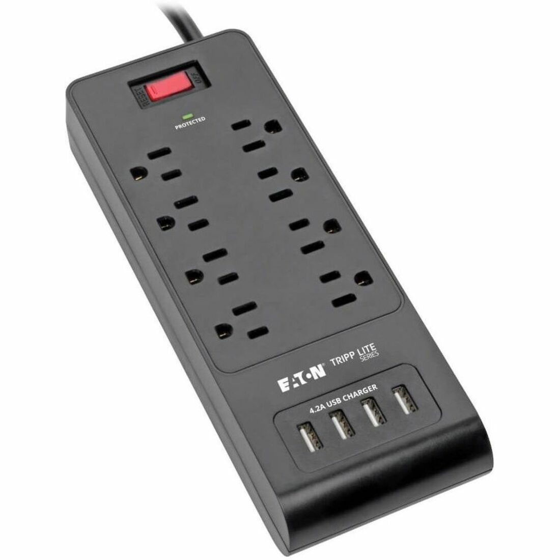 Protect It! TLP864USBB 8-Outlet Surge Suppressor/Protector