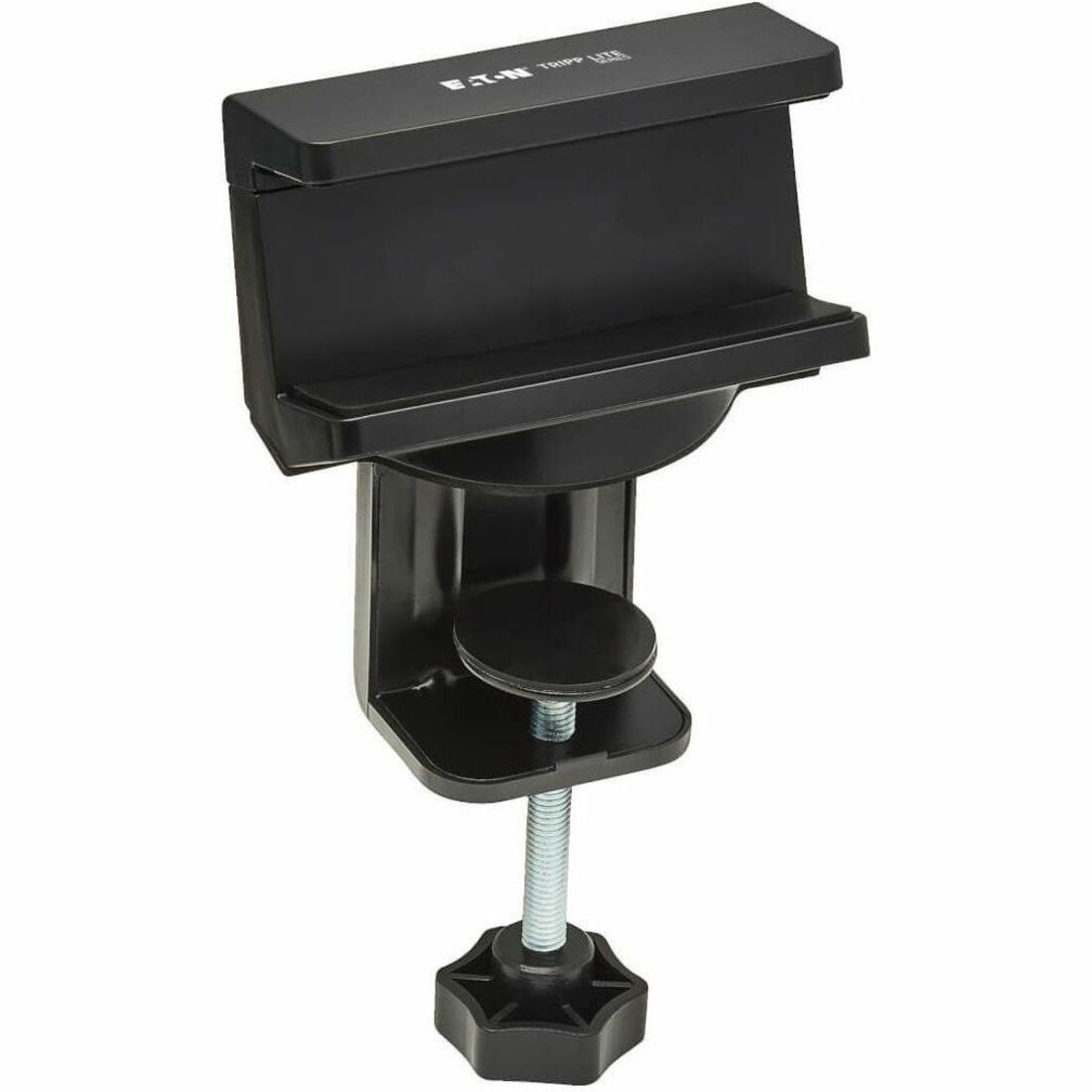 Clamp-On Power Strip Holder, Black