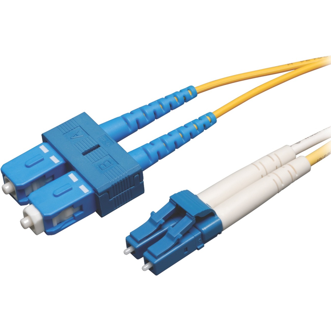 Duplex Singlemode 9/125 Fiber Patch Cable (LC/SC), 20 m (65 ft)