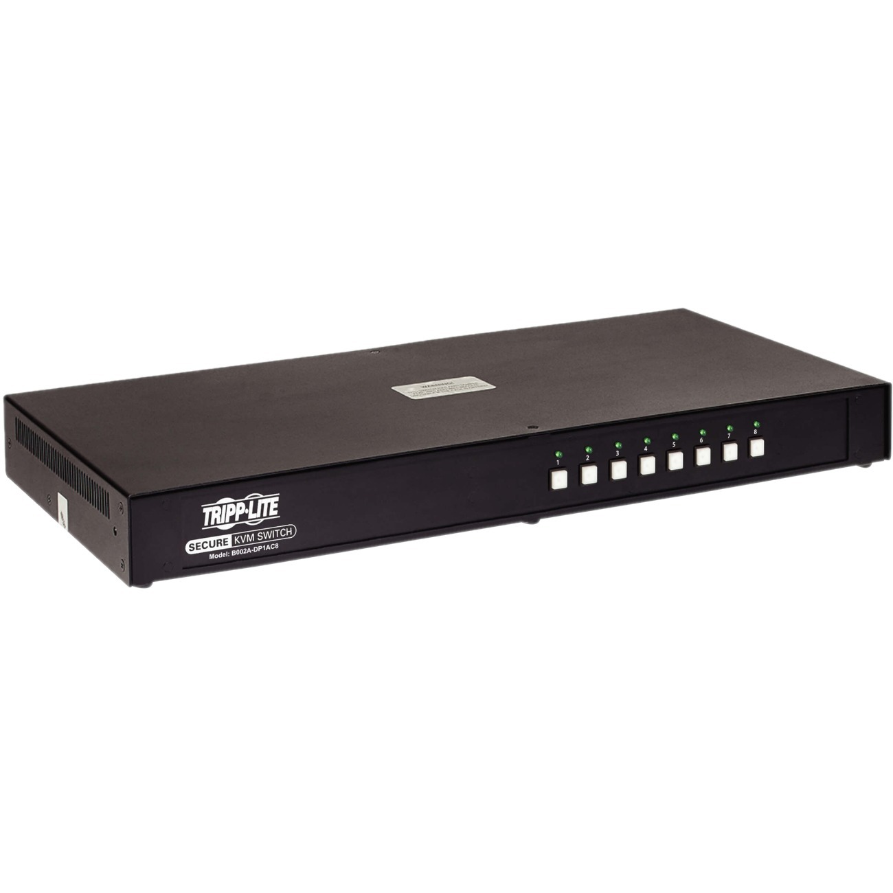 B002A-DP1AC8 8-Port NIAP PP3.0-Certified DisplayPort KVM Switch