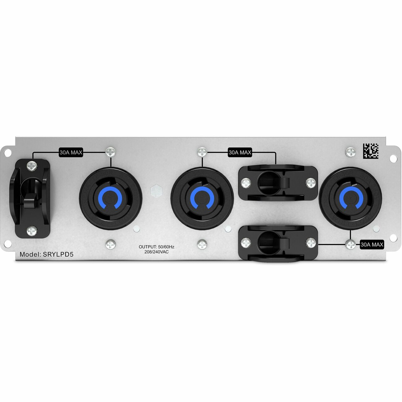Backplate Kit with 3x NEMA L6-30R Outlets for Smart-UPS Modular Ultra