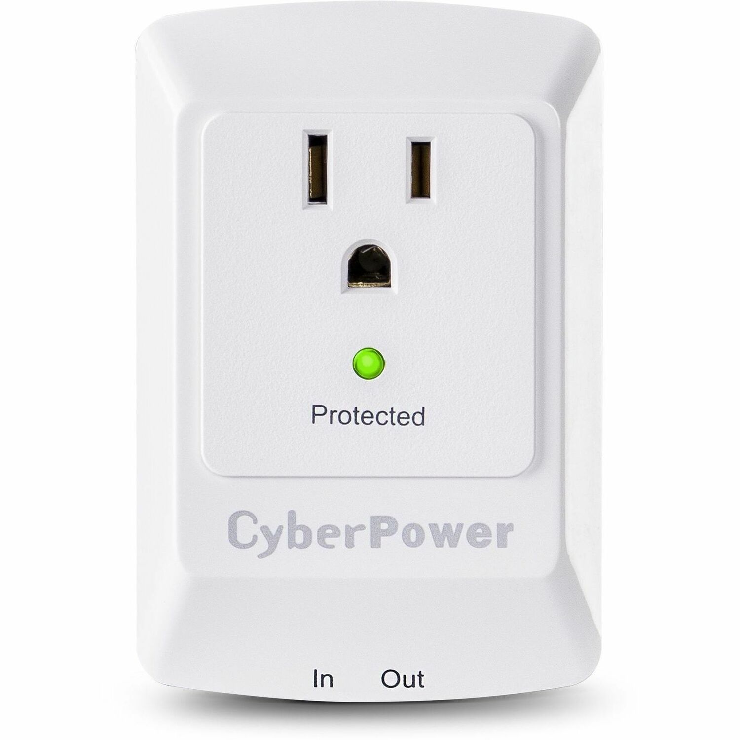 CSP100TW Professional 1-Outlet Surge Suppressor with RJ-11 and Wall Tap Plug