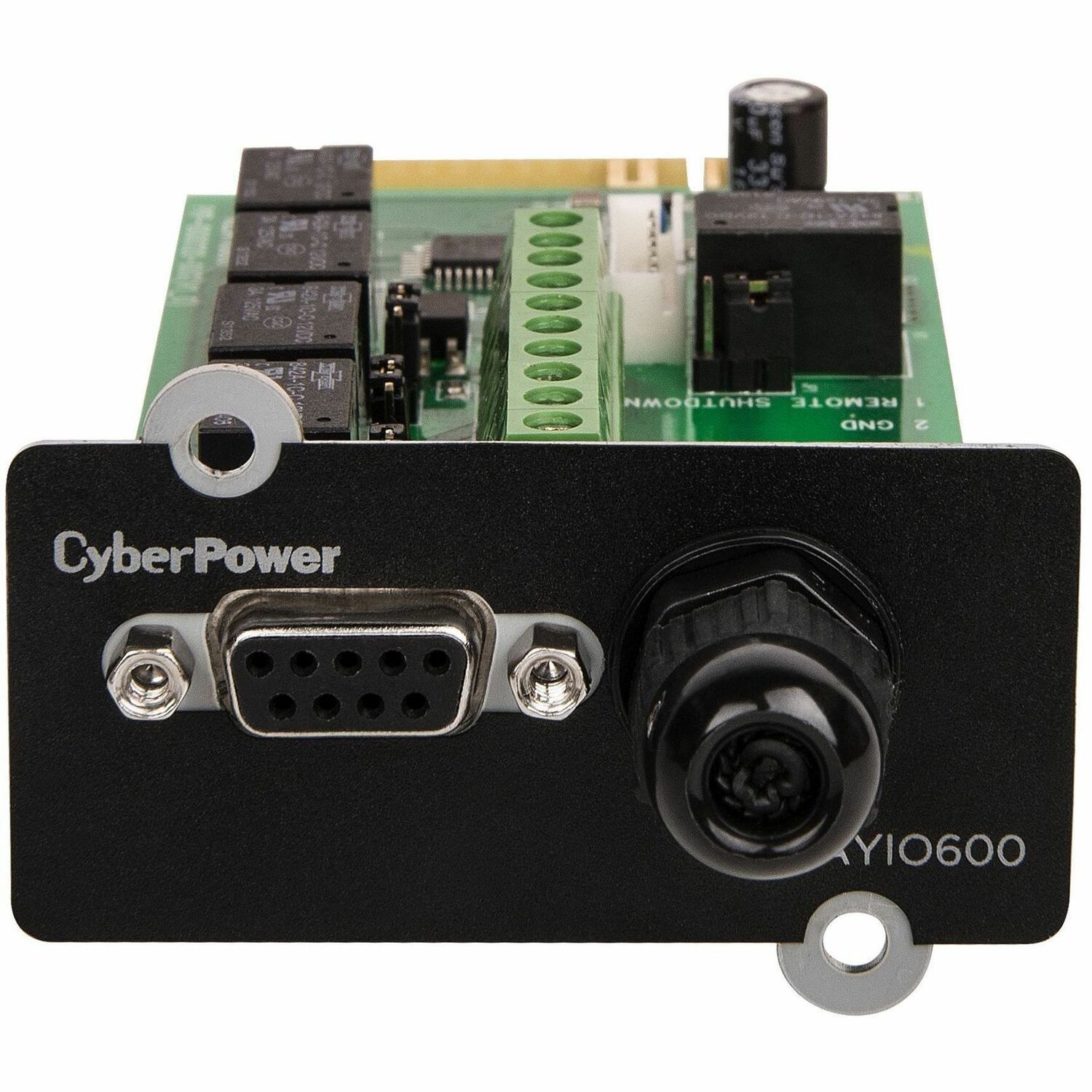 RELAYIO600 OL Series Management Card, 5-Output 1-Input Contact Closures