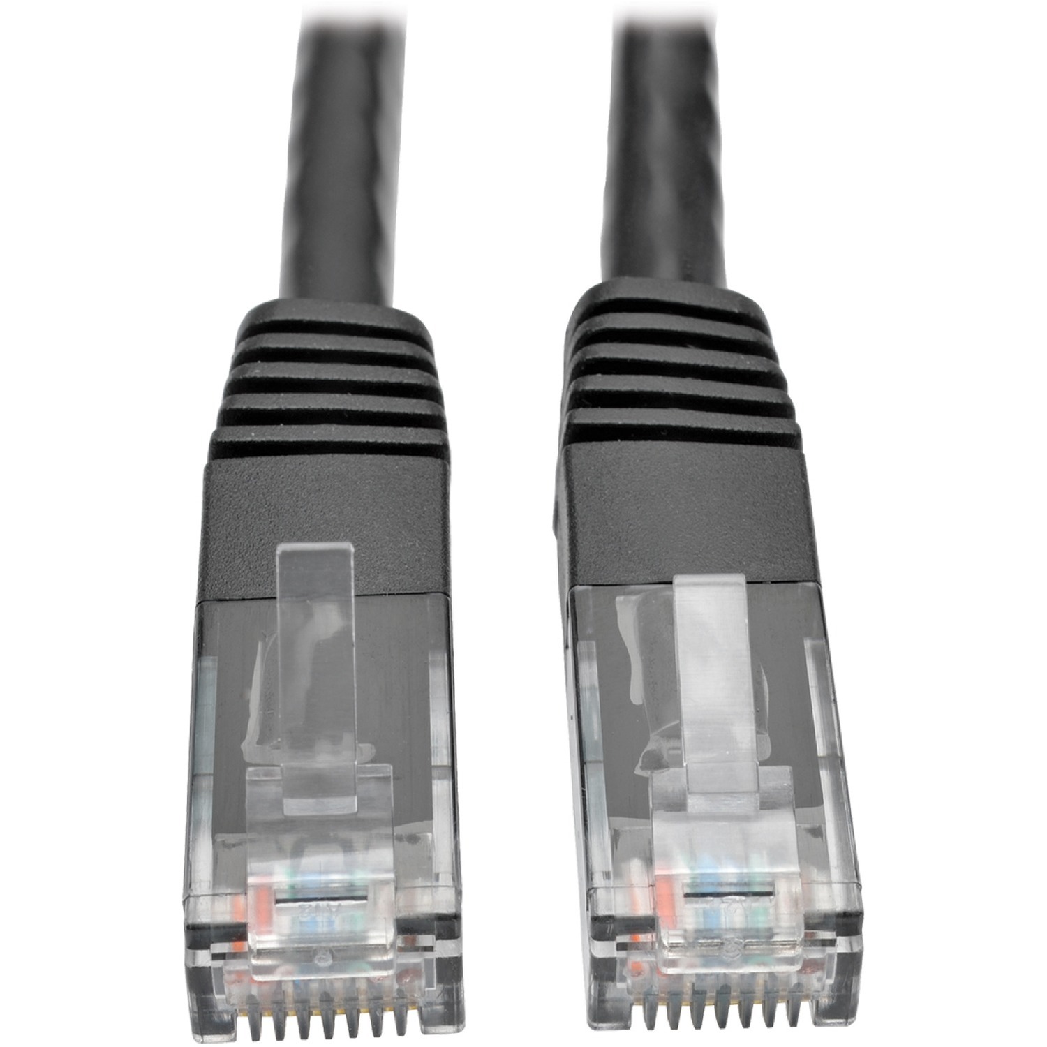 Cat6 Gigabit Molded Patch Cable (RJ45 M/M), Black, 5 ft